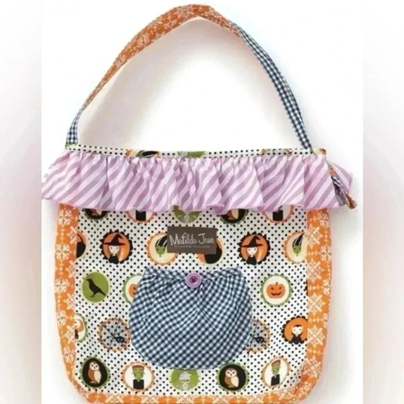 Matilda Jane Something Brewing Girl’s Tote Trick Or Treat Halloween Bag - Picture 6 of 13